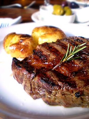 Bife com batata